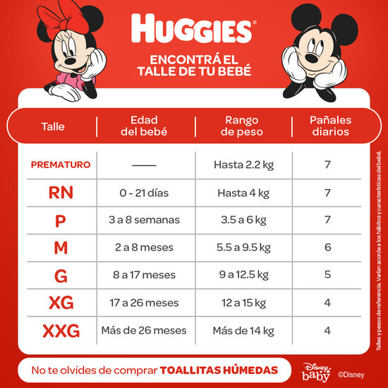 PAÑAL HUGGIES PROTECT PLUS G x 60